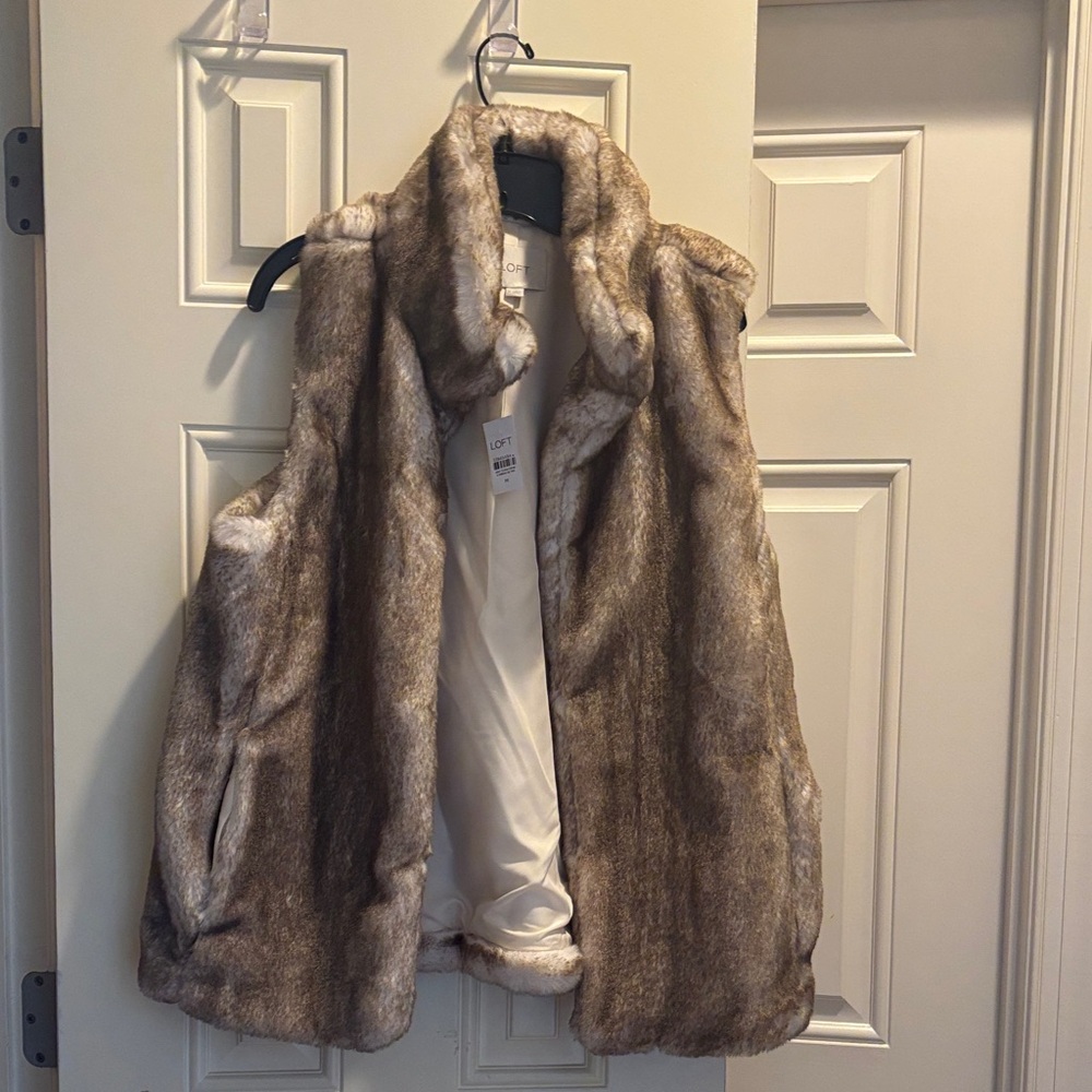 LOFT Women's Teddy Jacket - Brown